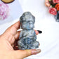 Labradorite Buddha Crystal Carving