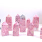 Peru Rhodonite Crystal Point Column -1KG
