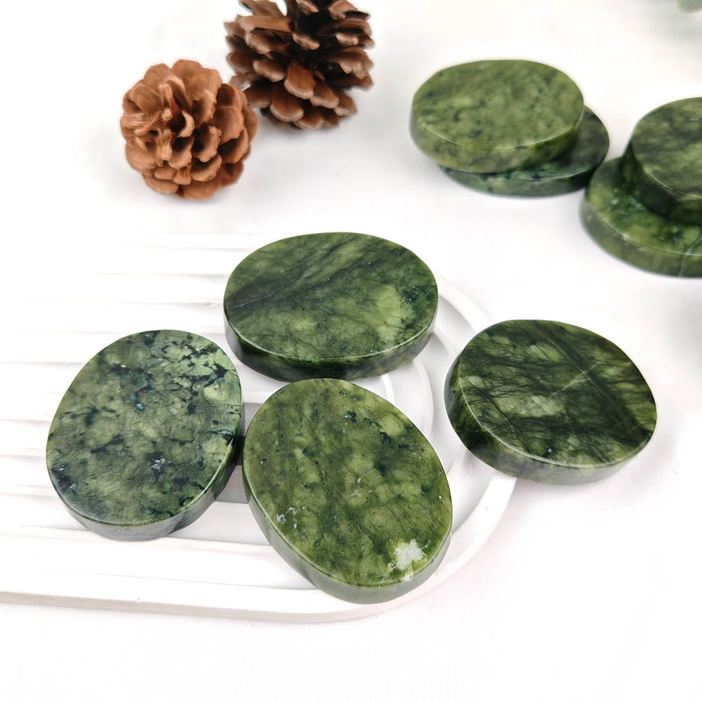 Xiuyan Jade Plat Palm Stone-1KG