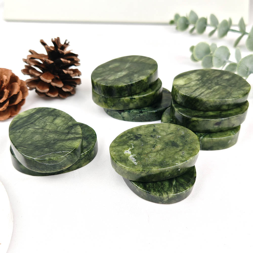 Xiuyan Jade Plat Palm Stone-1KG