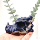 Sodalite Dragon Head Carving