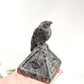 Yooperlite Pyramid Crow Carving