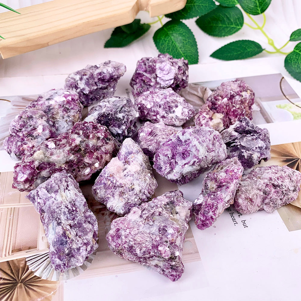 Purple Mica Raw Stone-1KG