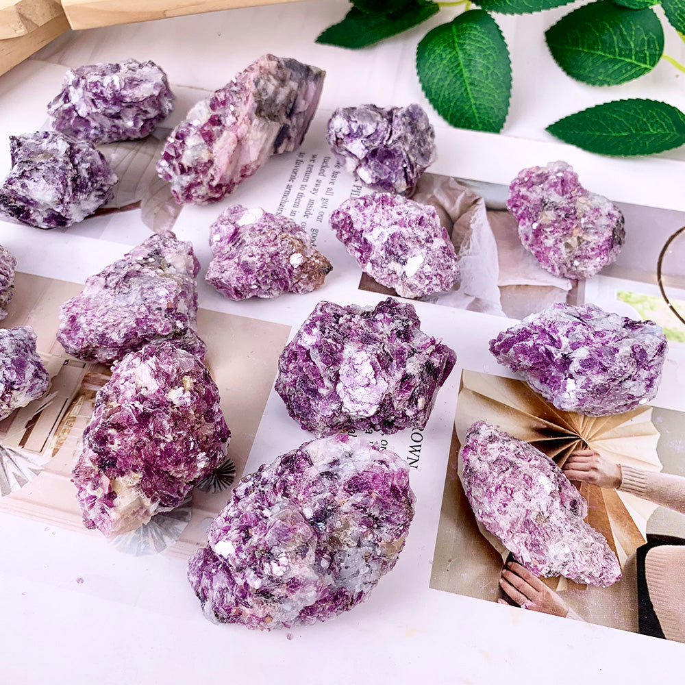 Purple Mica Raw Stone-1KG