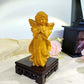 Yellow Jade Angel Carving