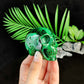 Malachite Skull Carving