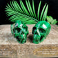 Malachite Skull Carving