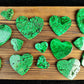 Malachite Heart-1KG