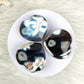 Orca Agate Heart-1KG