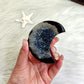 Black Sardonyx Agate Moon Ornament-1KG