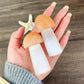 Selenite Mushroom Ornament-1KG