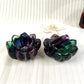 Colorful Fluorite Lotus Bowl Ornament