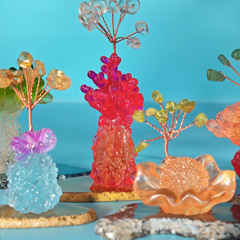 Ocean Series Multi-Color Plants Ornaments