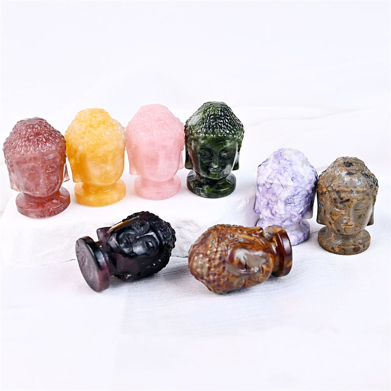 Buddha Head statues