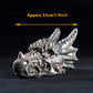 Yooperlite Dragon Head Carving
