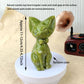 Xiuyan Jade Cat Carving