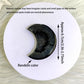 Black Sardonyx Agate Moon Ornament-1KG