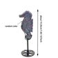 Ruby in Fuchsite Seahorse  With Base