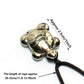 Pyrite Turtle Pendant