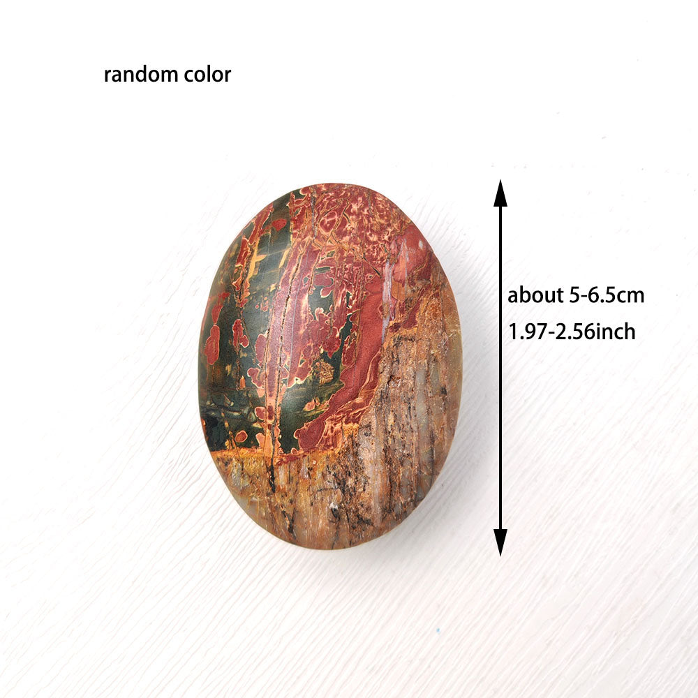Red Creek Jasper Palm Stone-1KG