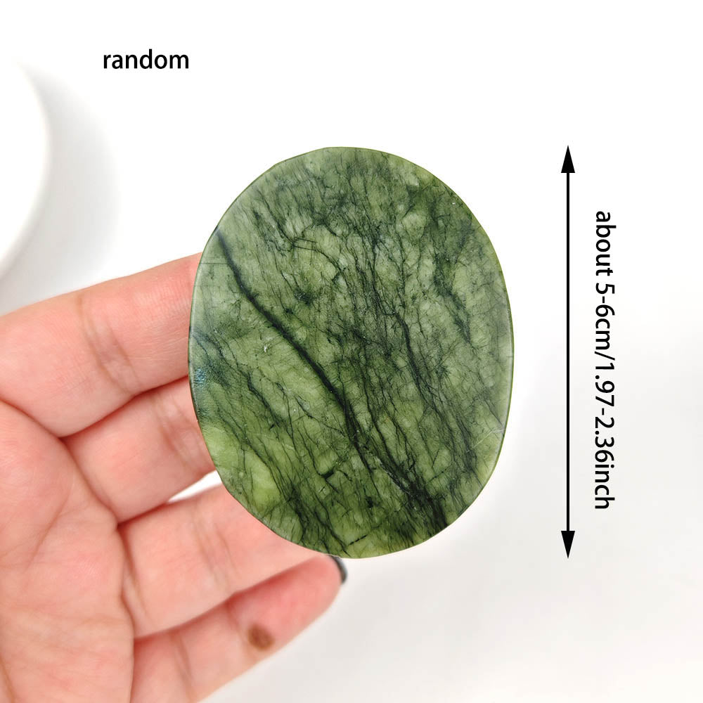 Xiuyan Jade Plat Palm Stone-1KG