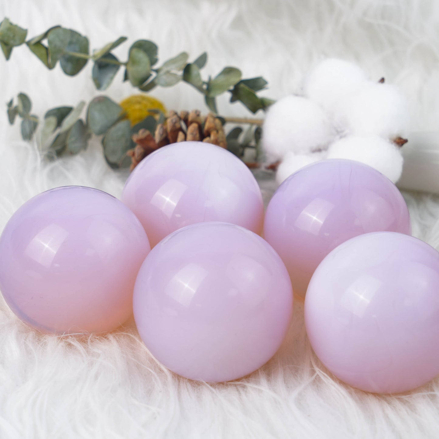 Wholesale Pink Opalite Spheres