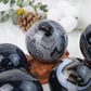 Wholesale Black Striped Agate Spheres
